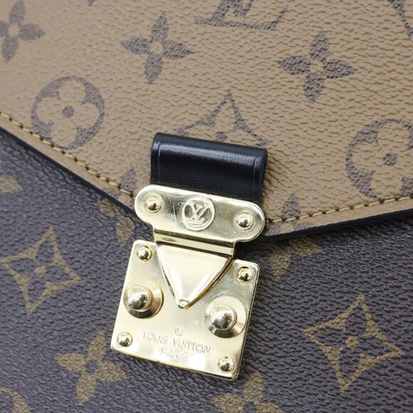 Louis Vuitton  Metis Pochette Reverse Monogram Canvas Crossbody Bag Brown - Picture 13 of 14
